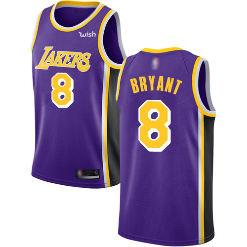 Men Los Angeles Lakers 8 Bryant purple Game Nike NBA Jerseys